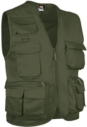 Γιλέκο Εργασίας Valento SAFARI Military Green