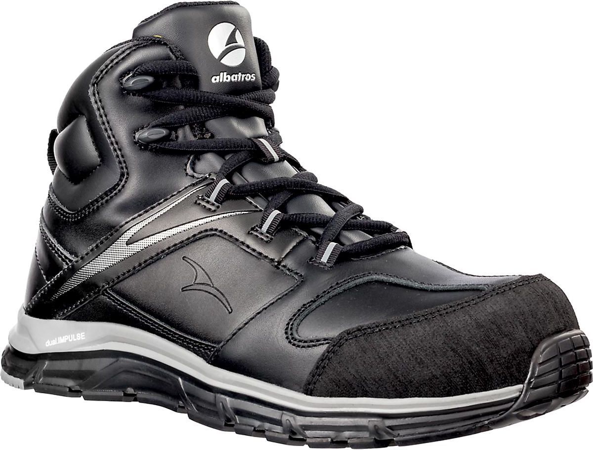 Μποτάκια Ασφαλείας Vigor Impulse Mid S3 415170 Albatros Black