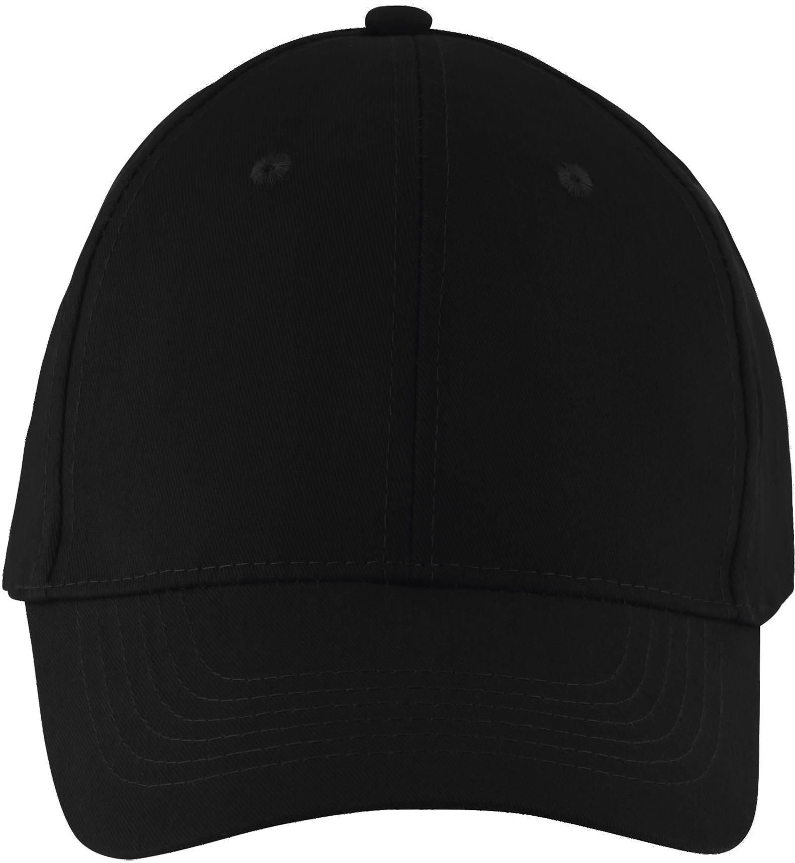 Εξάφυλλο καπέλο τζόκεϊ Solar SOLS 03092 Black