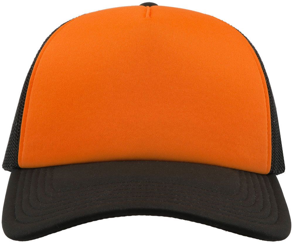 Πεντάφυλλο καπέλο τζόκεϊ με δίχτυ Rapper Atlantis RAPP Orange/Black
