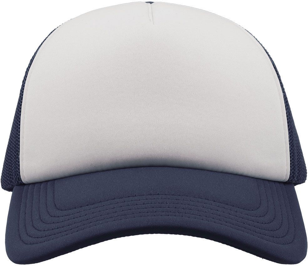 Πεντάφυλλο καπέλο τζόκεϊ με δίχτυ Rapper Atlantis RAPP White/Navy