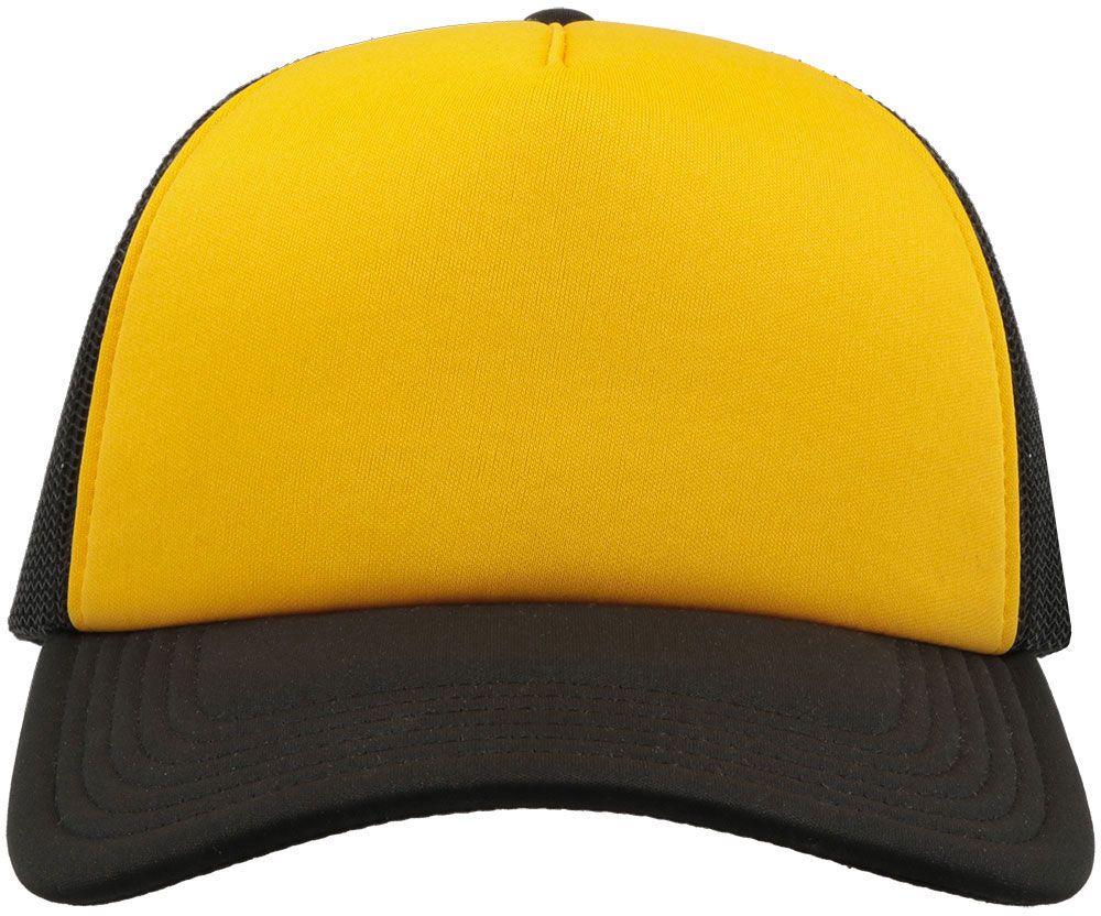 Πεντάφυλλο καπέλο τζόκεϊ με δίχτυ Rapper Atlantis RAPP Yellow/Black