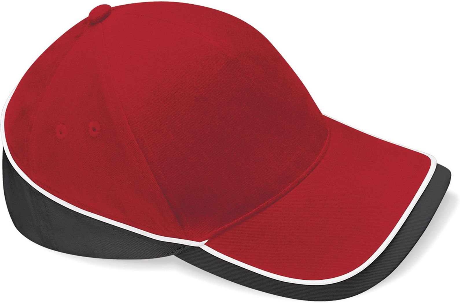 Καπέλο Teamwear Beechfield B171 Classic Red/Black/White