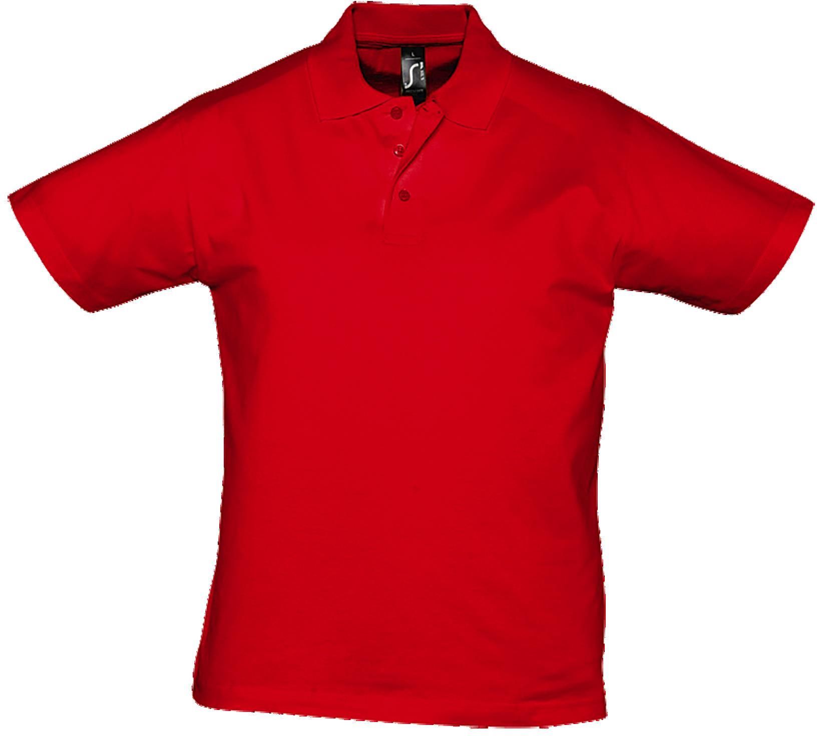 Ανδρικό πόλο Prescott Men SOLS 11377 Red