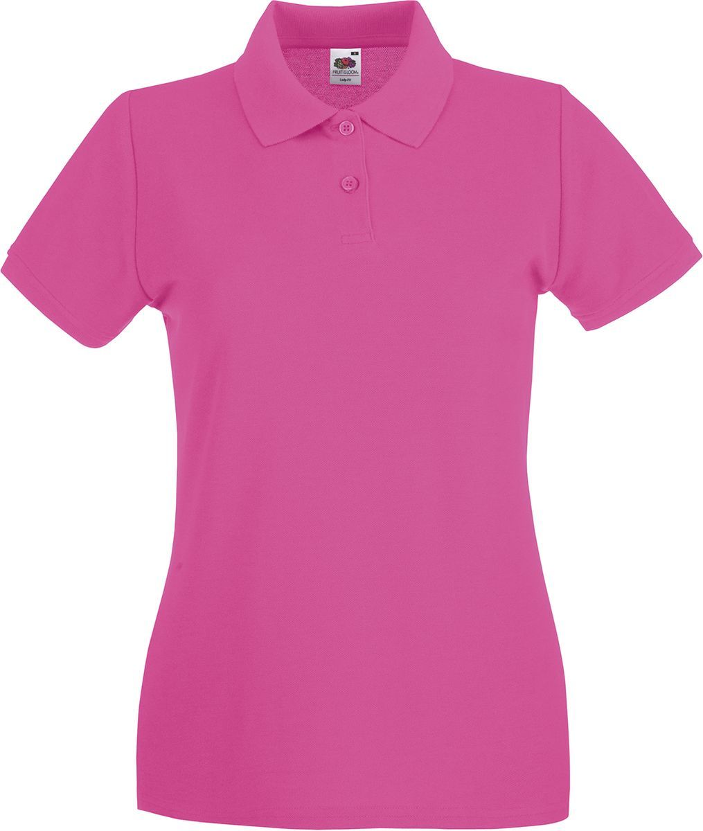 Lady-Fit Premium Polo Fruit of the Loom 63-030-0 Fuchsia