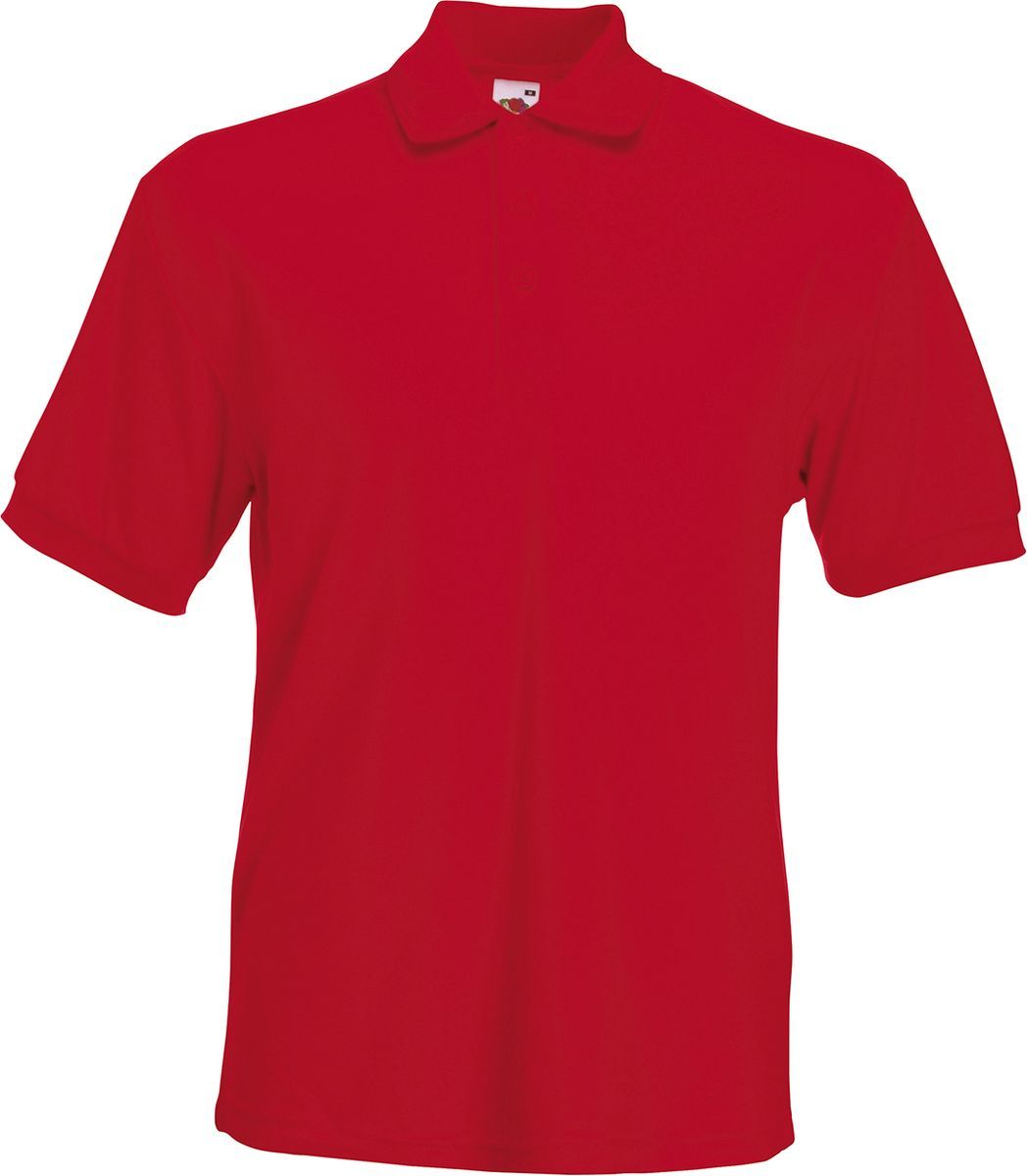 Heavyweight Polo Fruit of the Loom 63-204-0 Red