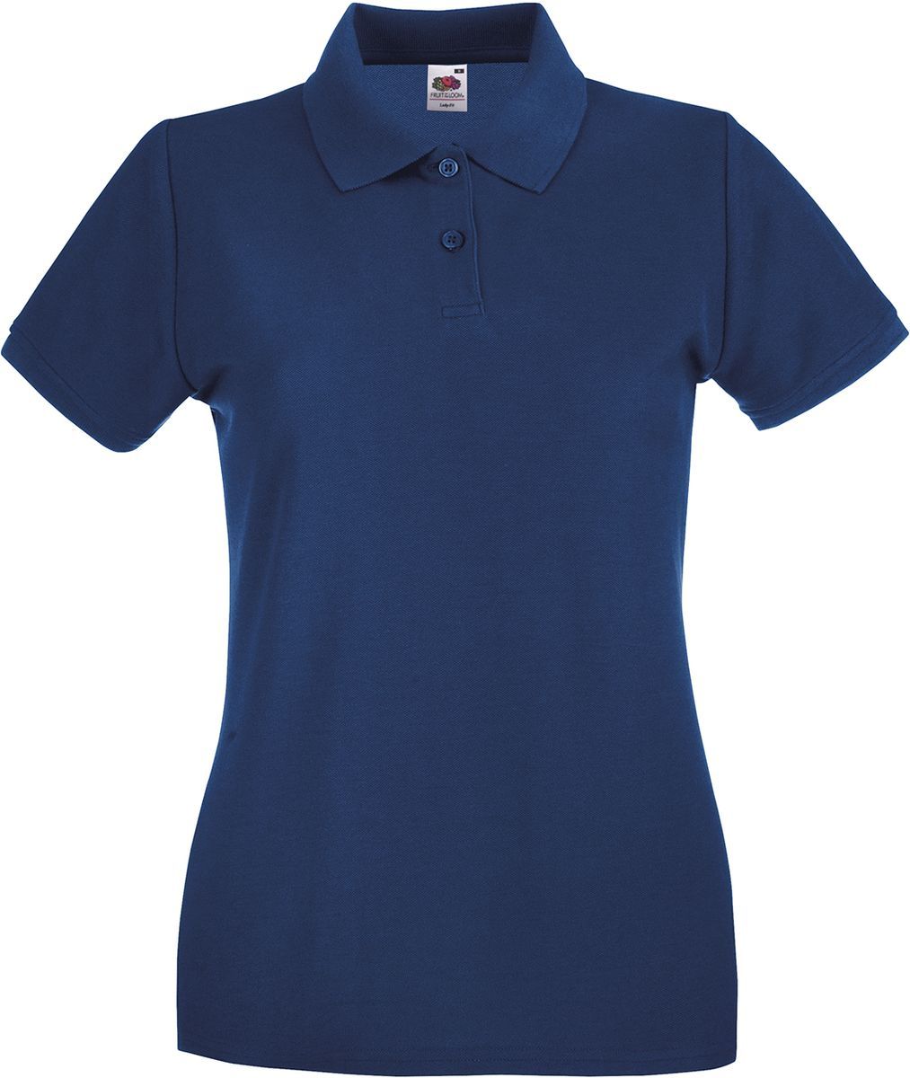 Lady-Fit Premium Polo Fruit of the Loom 63-030-0 Navy