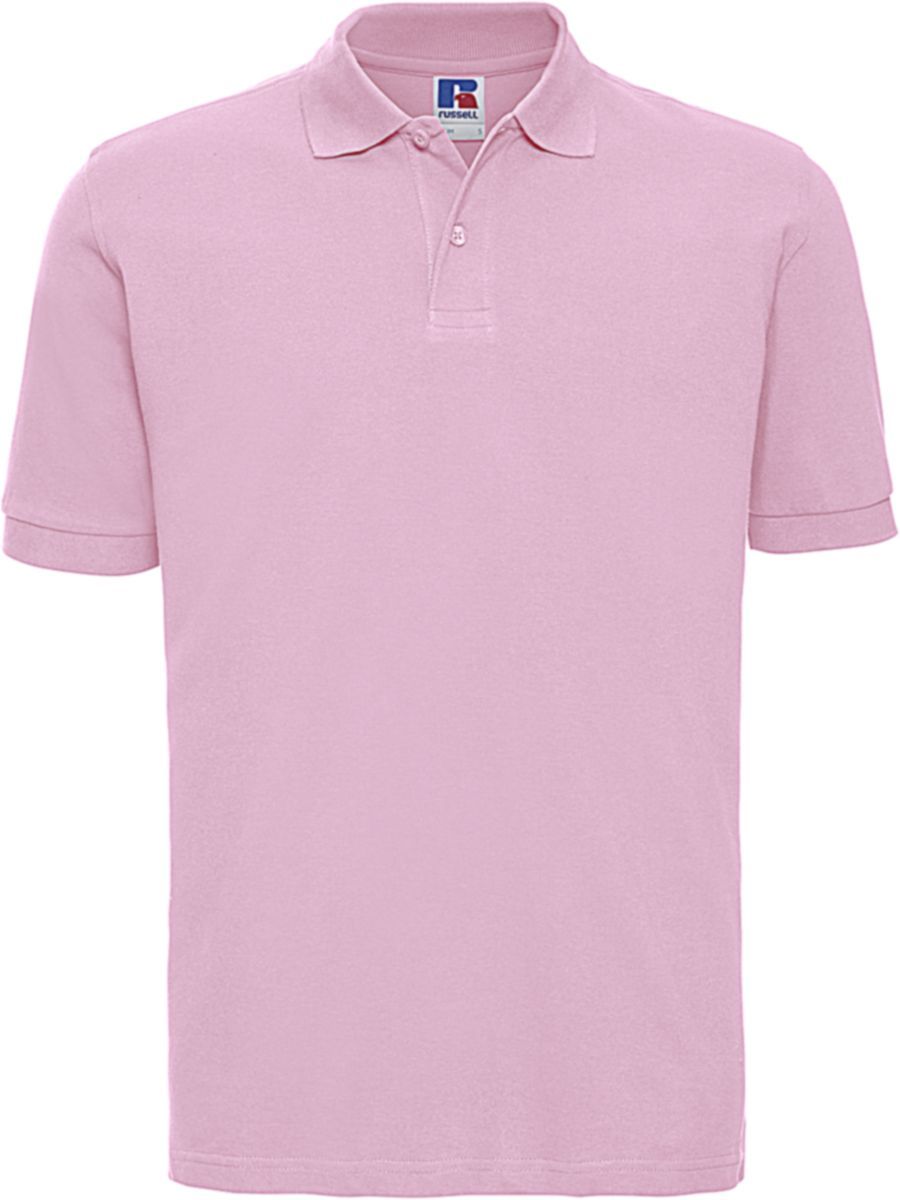 Pique Μπλουζάκι Polo Russell R-569M-0 Candy Pink