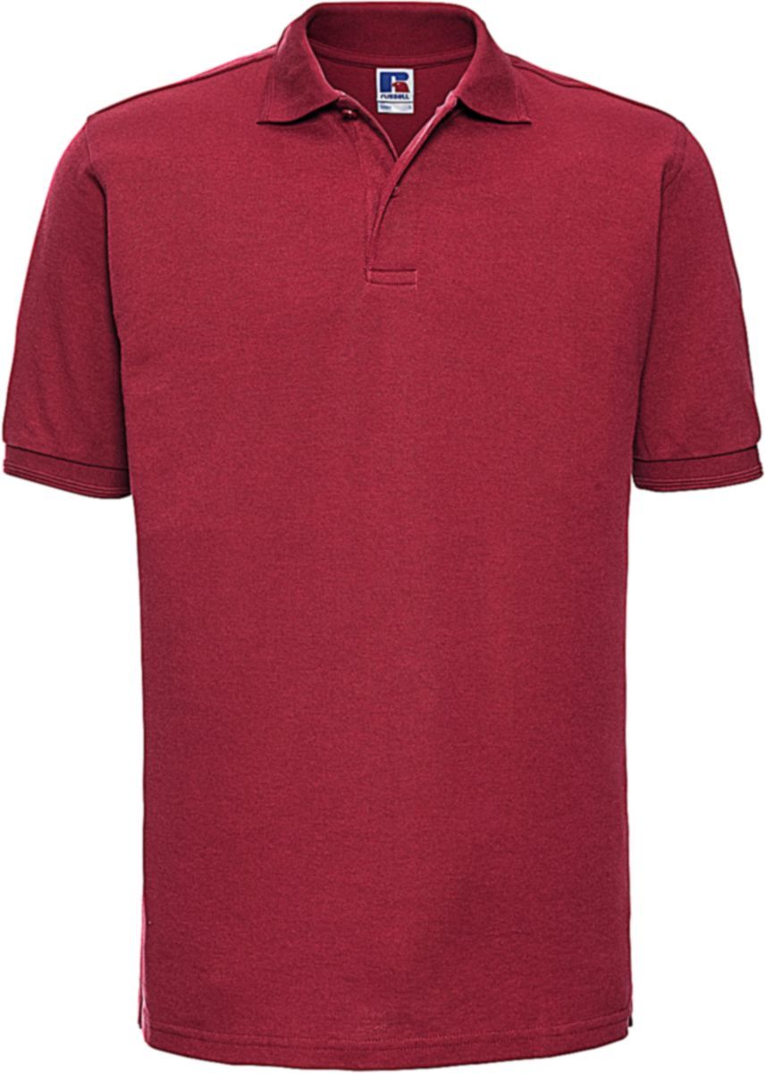 Hard Wearing Polo Shirt Russell R-599M-0 Classic Red