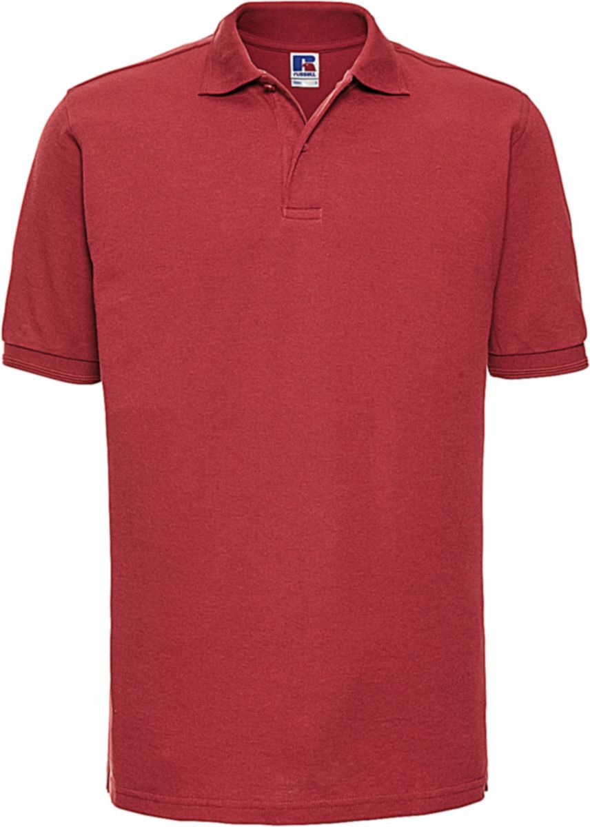 Hard Wearing Polo Shirt Russell R-599M-0 Bright Red