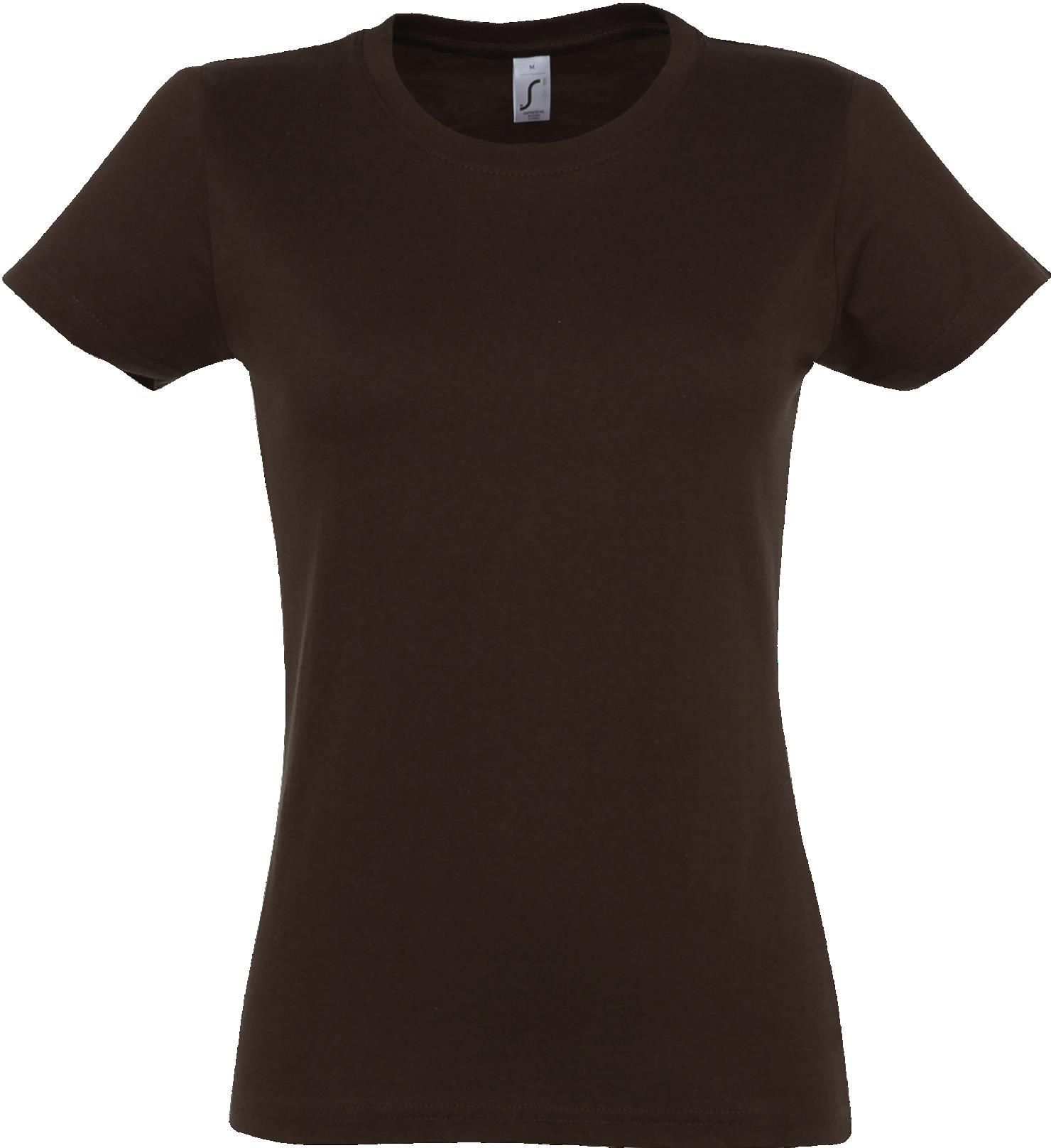 Γυναικείο T-shirt Imperial Women SOLS 11502 Chocolate