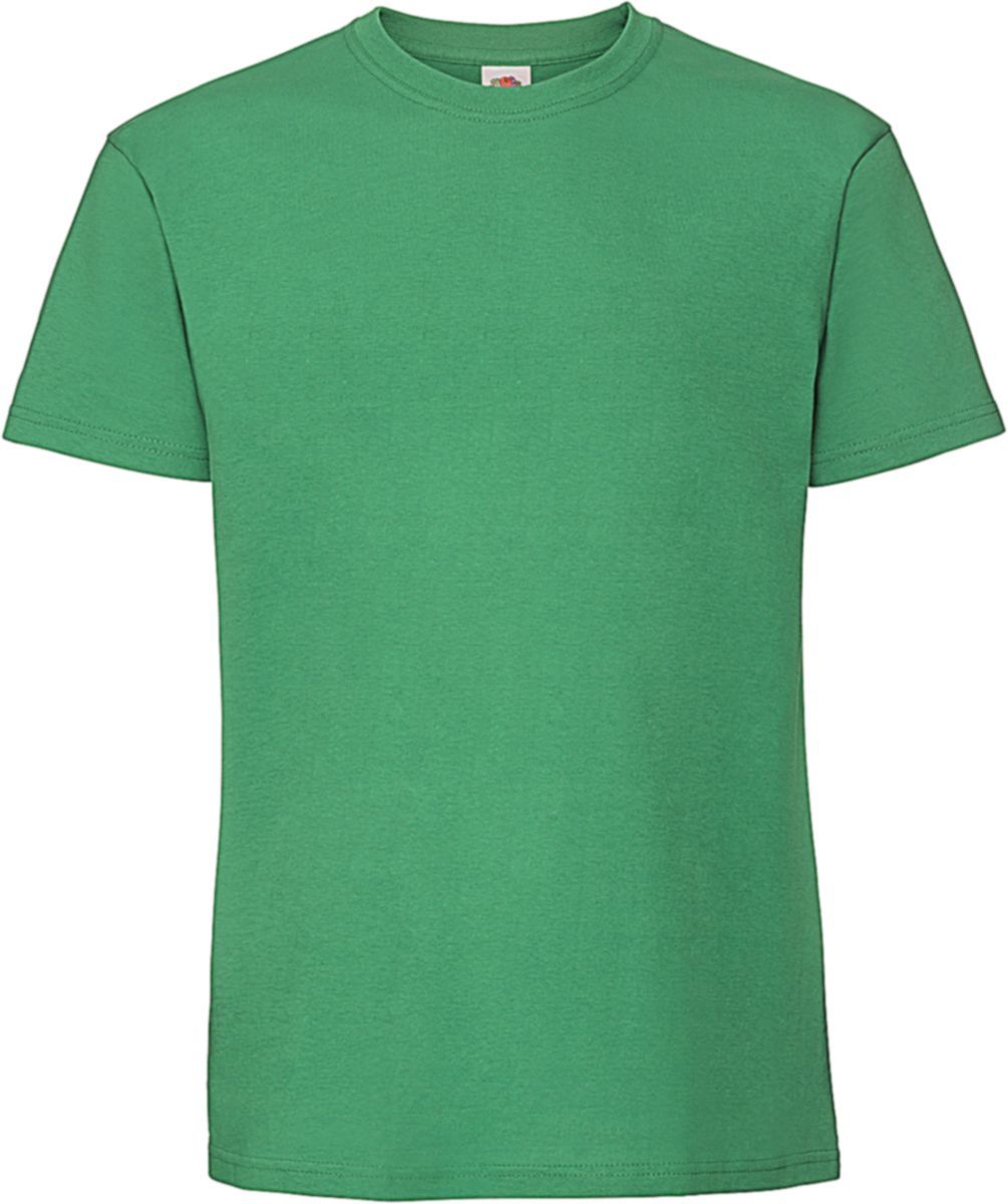 Ανδρικο Μπλουζακι Ringspun Premium T Fruit of the Loom 61-422-0 Kelly Green