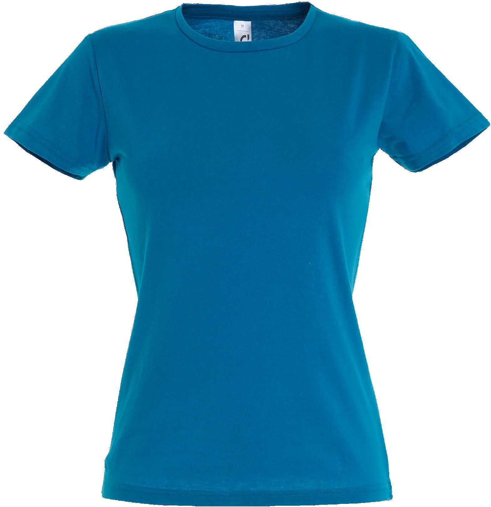 Γυναικείο T-shirt Miss SOLS 11386 Aqua