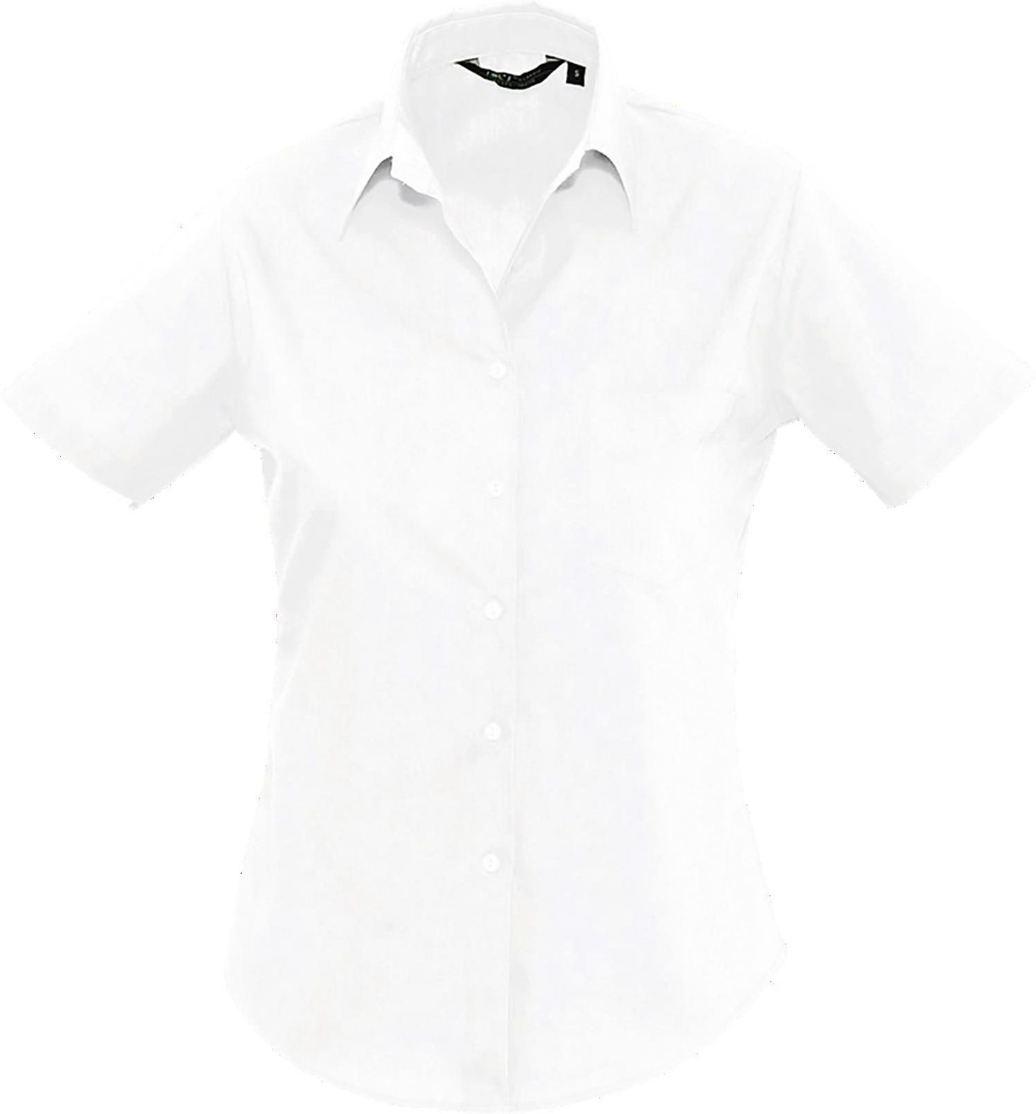 Γυναικείο κοντομάνικο πουκάμισο Escape SOLS 16070 White