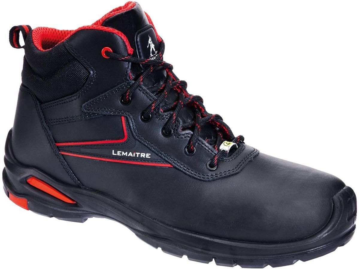Μποτάκια Ασφαλείας George High S3 415201 Lemaitre Μαύρο