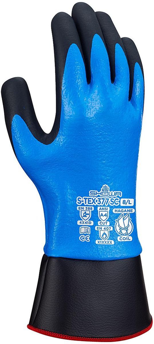 Γάντια Εργασίας SHOWA S-TEX 377SC 370303 Μπλε