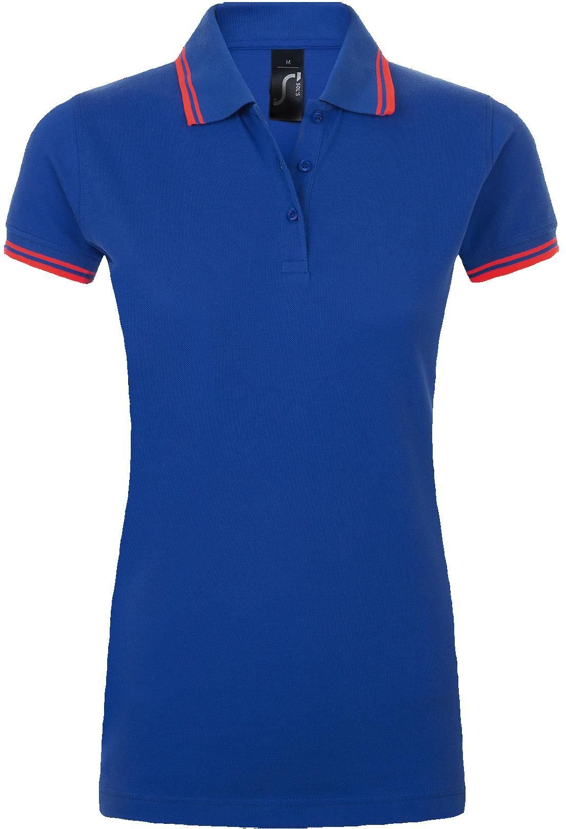 Γυναικείο πόλο πικέ Pasadena Women SOLS 00578 Royal Blu