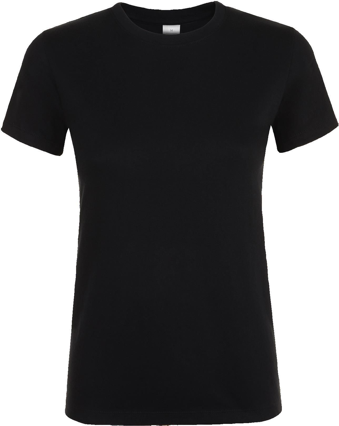Γυναικείο T-shirt Regent Women SOLS 01825 Deep Black