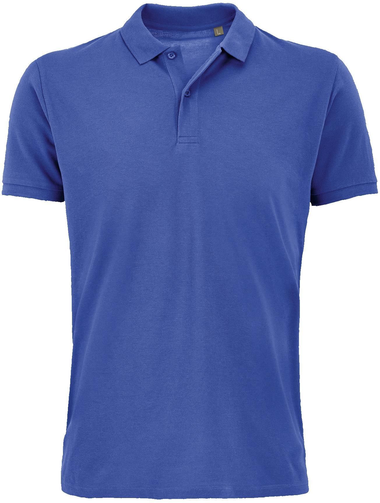 Ανδρικό οργανικό πόλο Planet Men SOLS 03566 Royal Blue