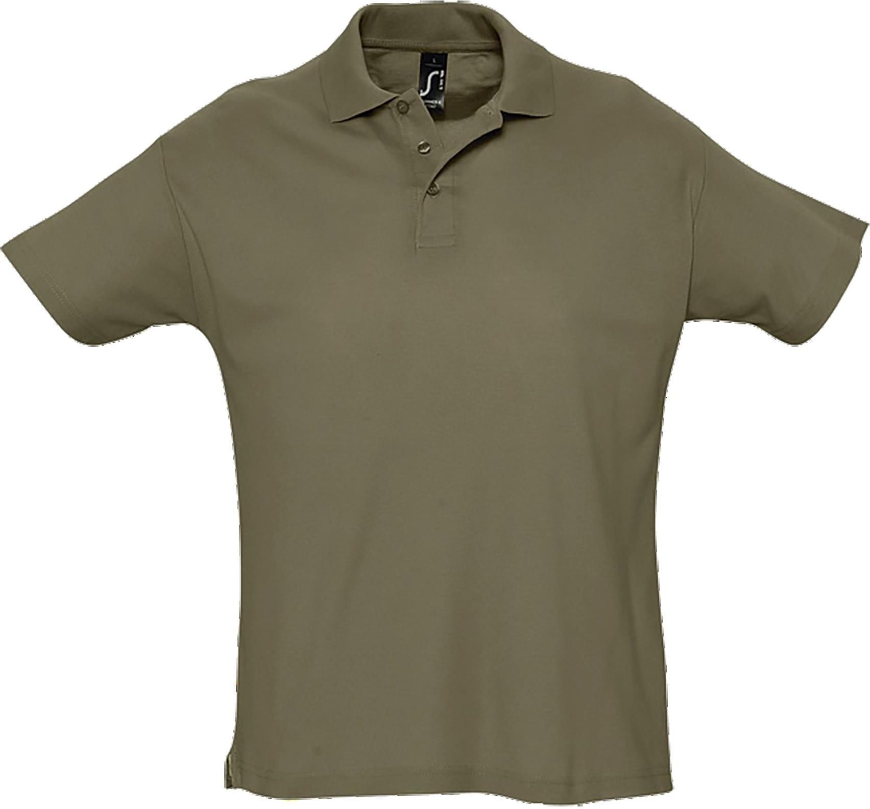 Ανδρικό πόλο πικέ Summer II SOLS 11342 Army