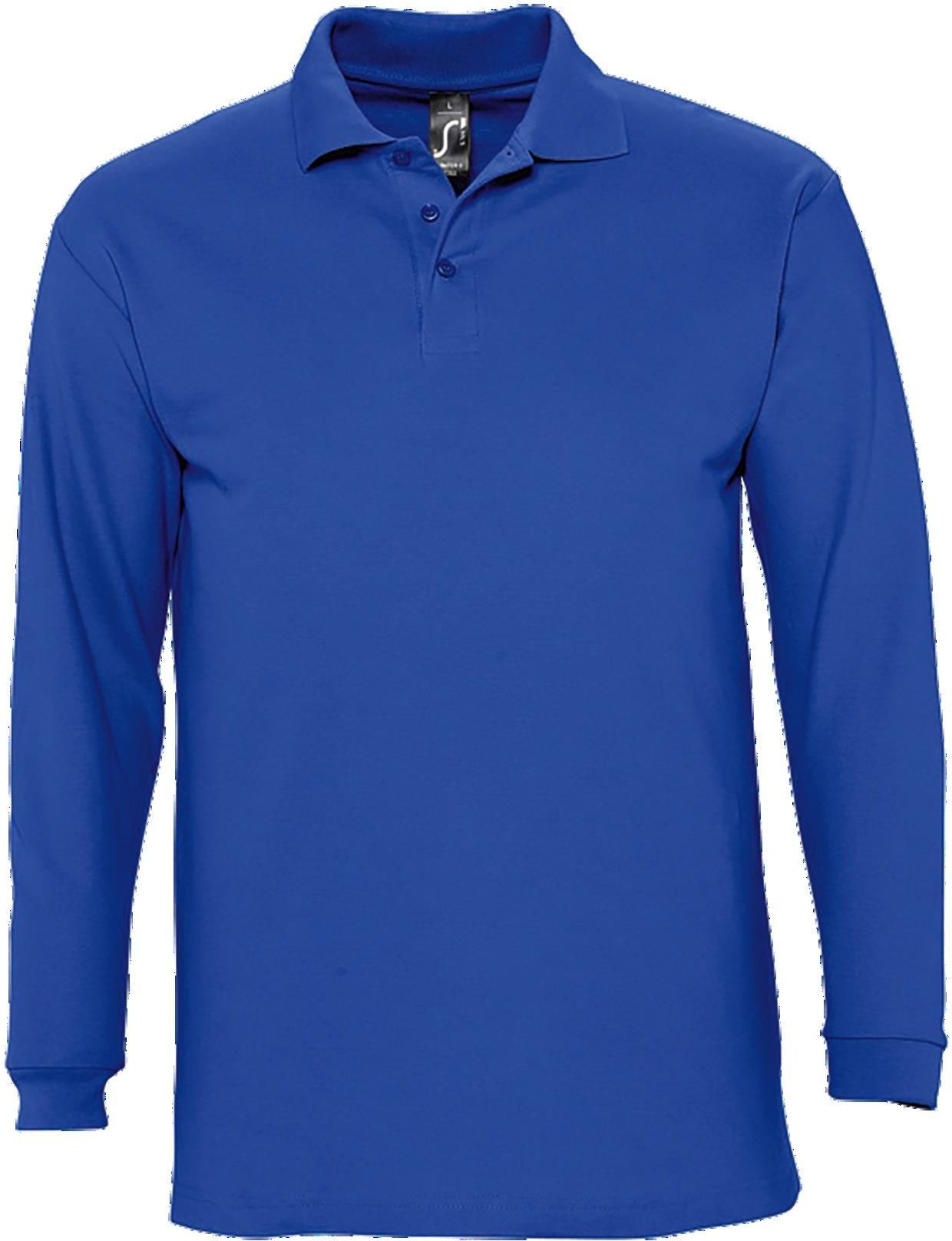 Ανδρικό πόλο πικέ Winter II SOLS 11353 Royal Blue