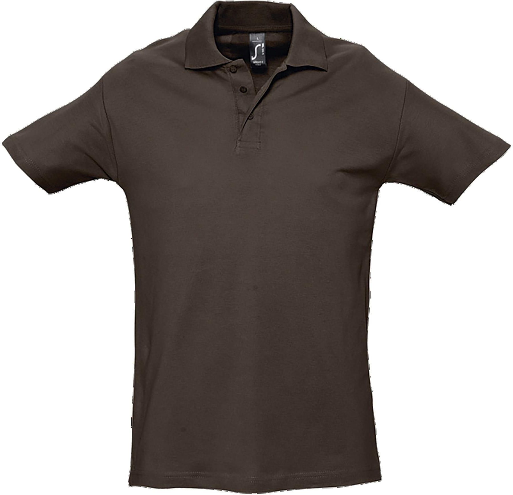 Ανδρικό πόλο πικέ Spring II SOLS 11362 Chocolate