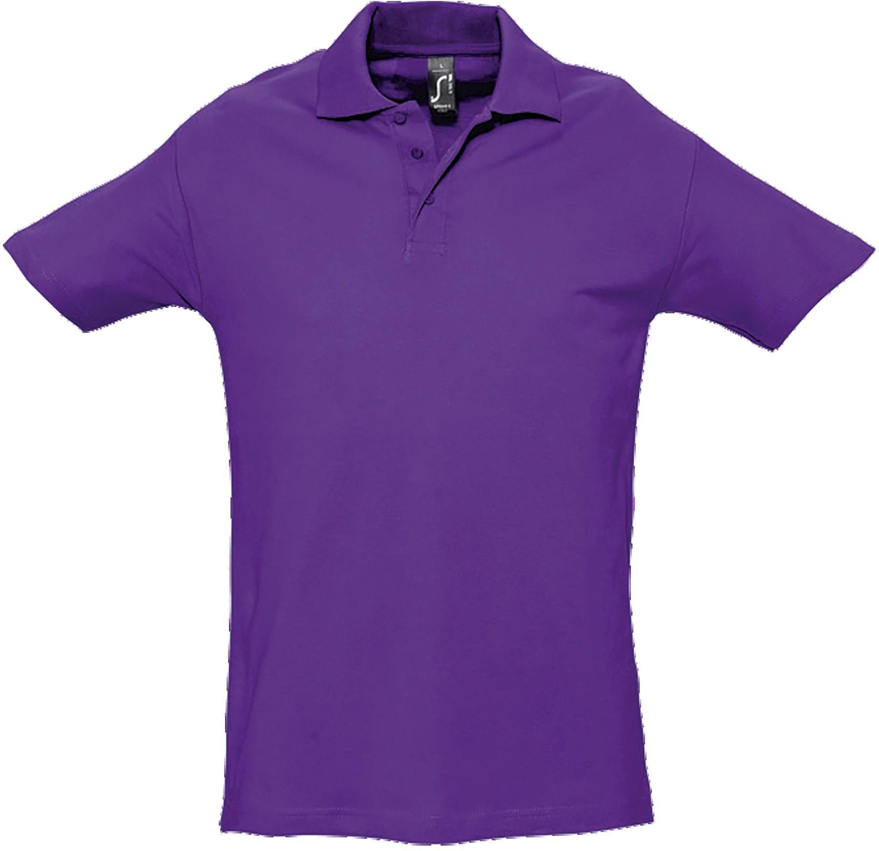 Ανδρικό πόλο πικέ Spring II SOLS 11362 Dark Purple