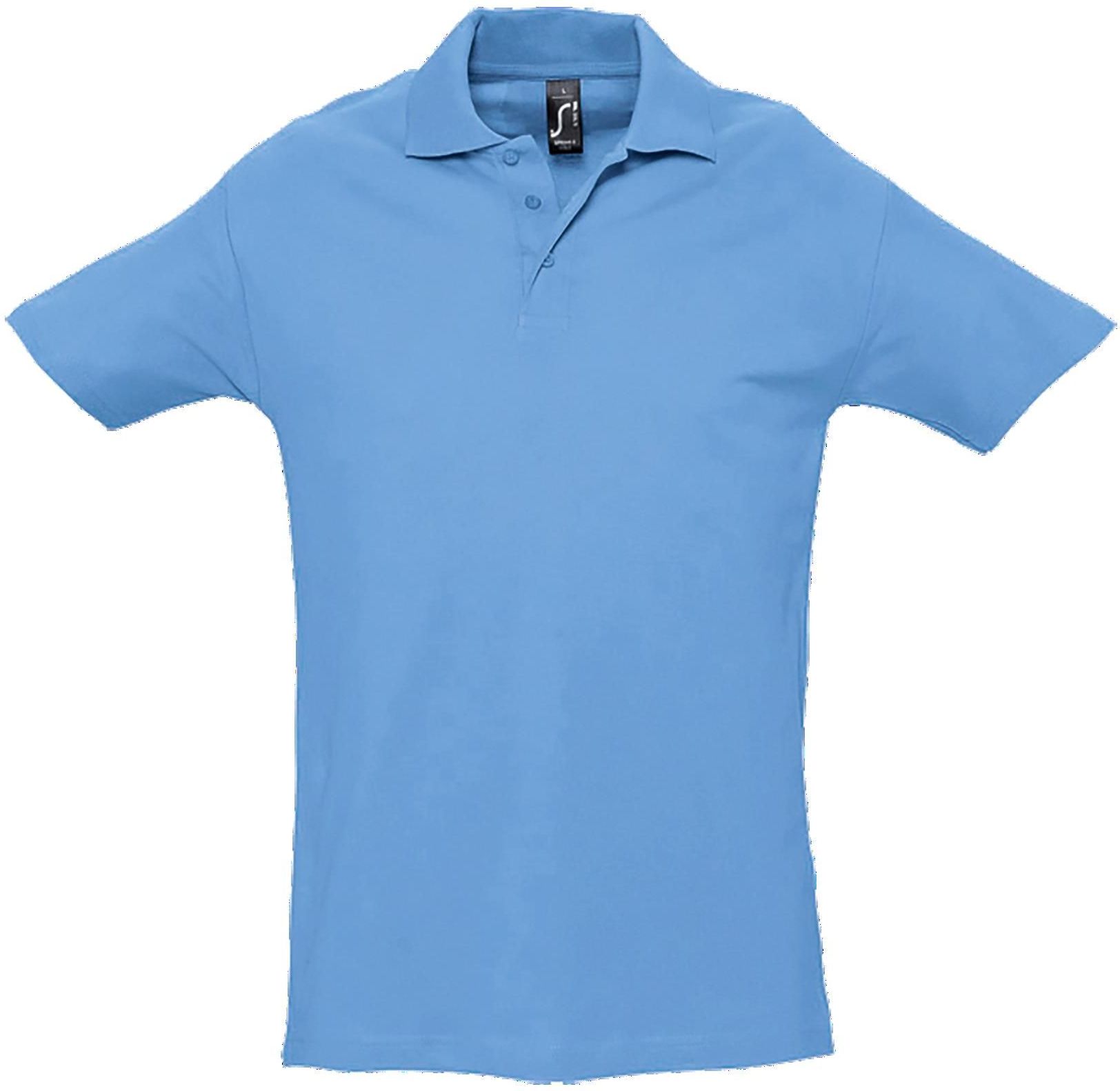 Ανδρικό πόλο πικέ Spring II SOLS 11362 Sky Blue Pique