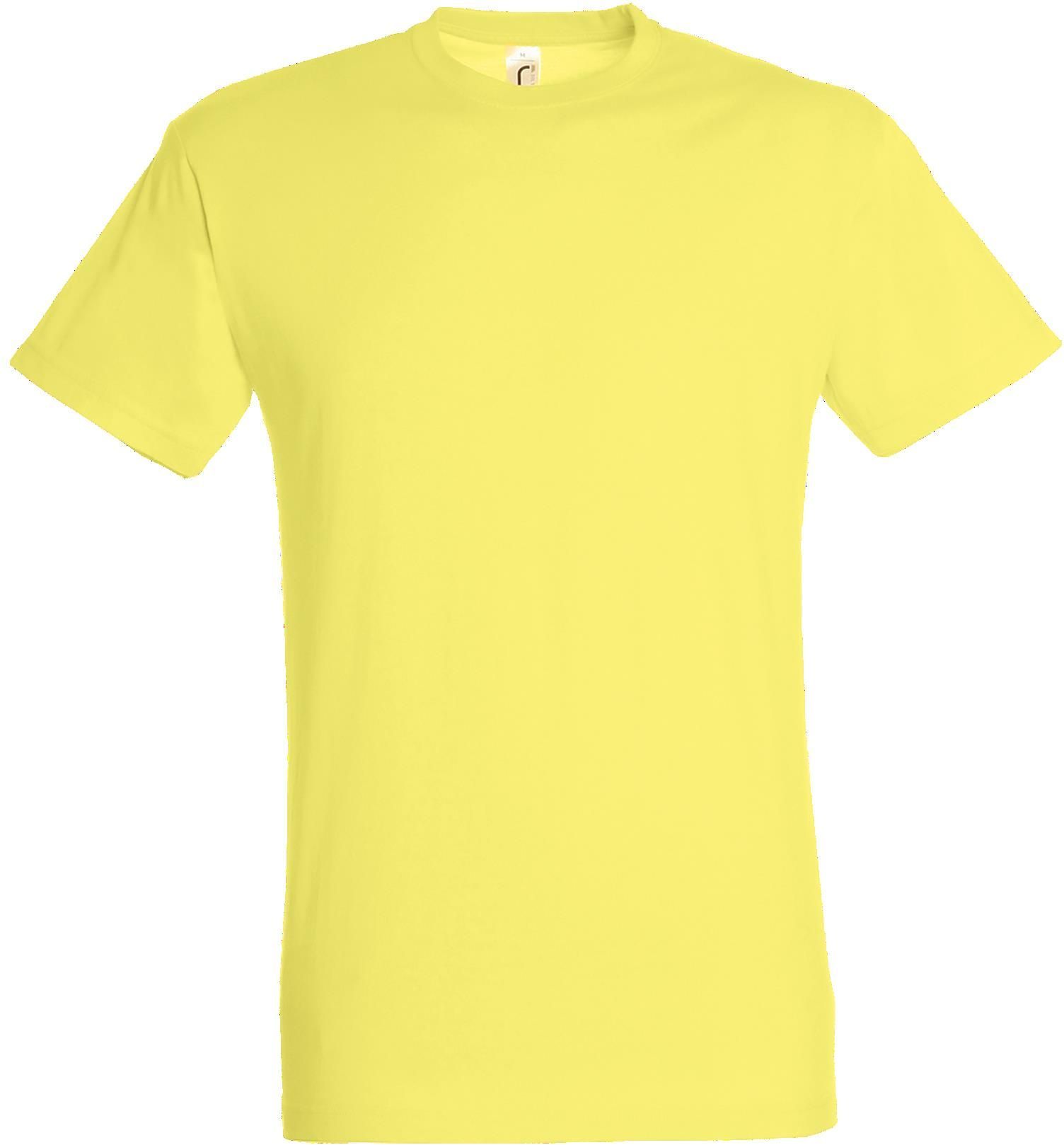 T-Shirt Regent SOLS 11380 Pale Yellow