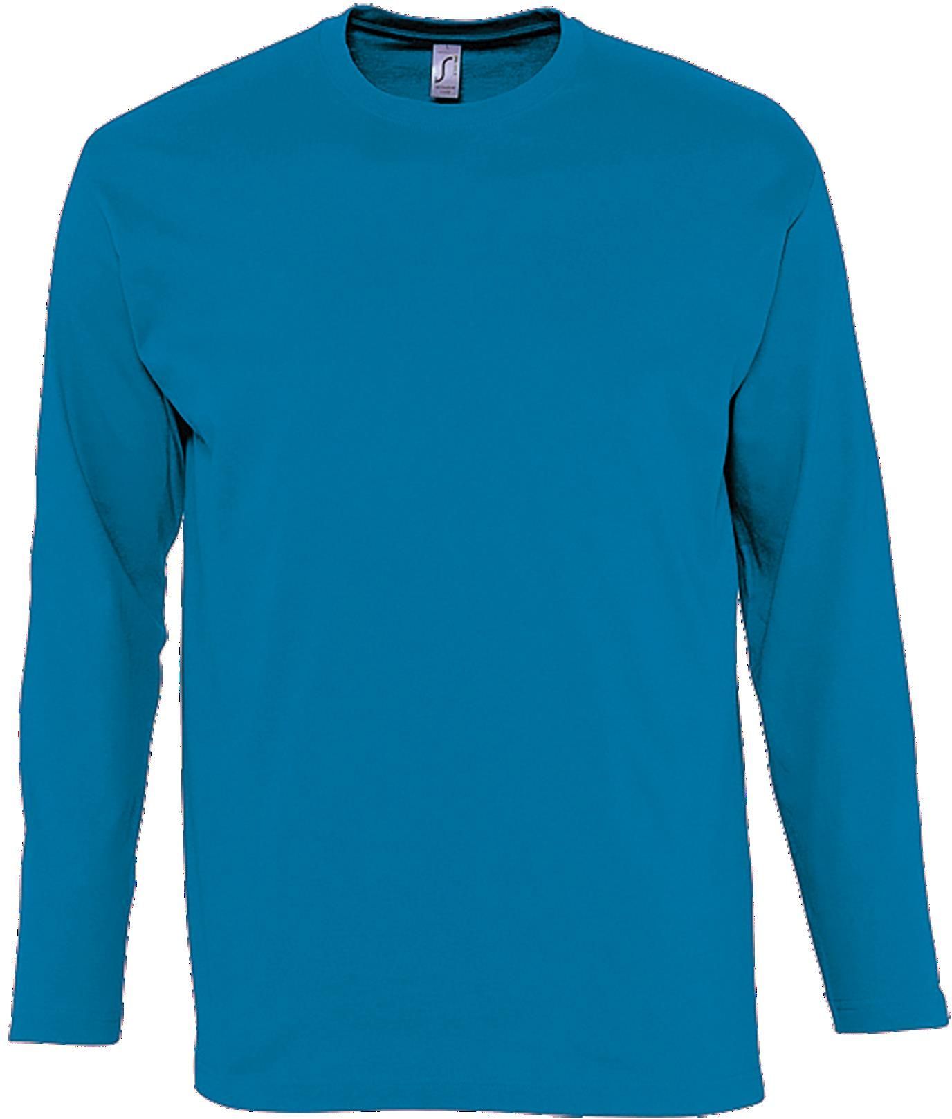 Μακρυμάνικο T-Shirt Monarch SOLS 11420 Aqua