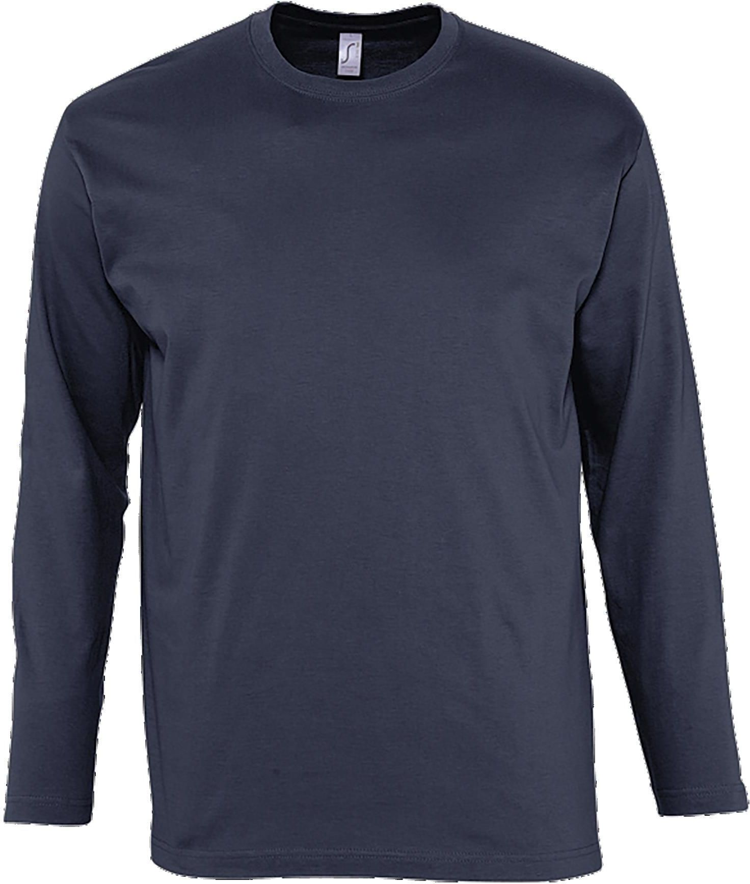 Μακρυμάνικο T-Shirt Monarch SOLS 11420 Navy