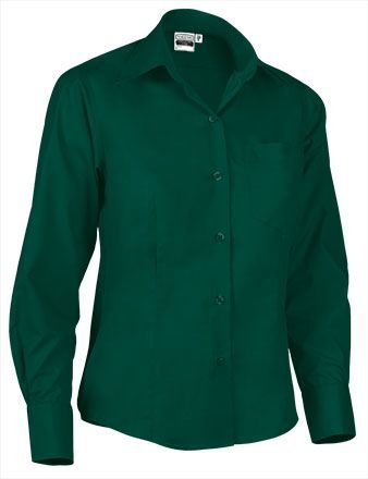 Πουκάμισο Μακρυμάνικο Γυναικείο Valento STAR Bottle Green