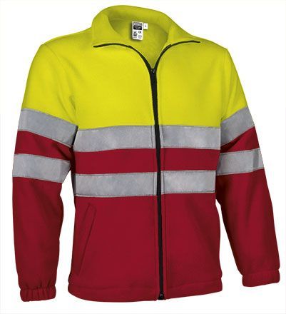 Fleece Υψηλής Διακριτότητας Valento AIRPORT Neon Yellow