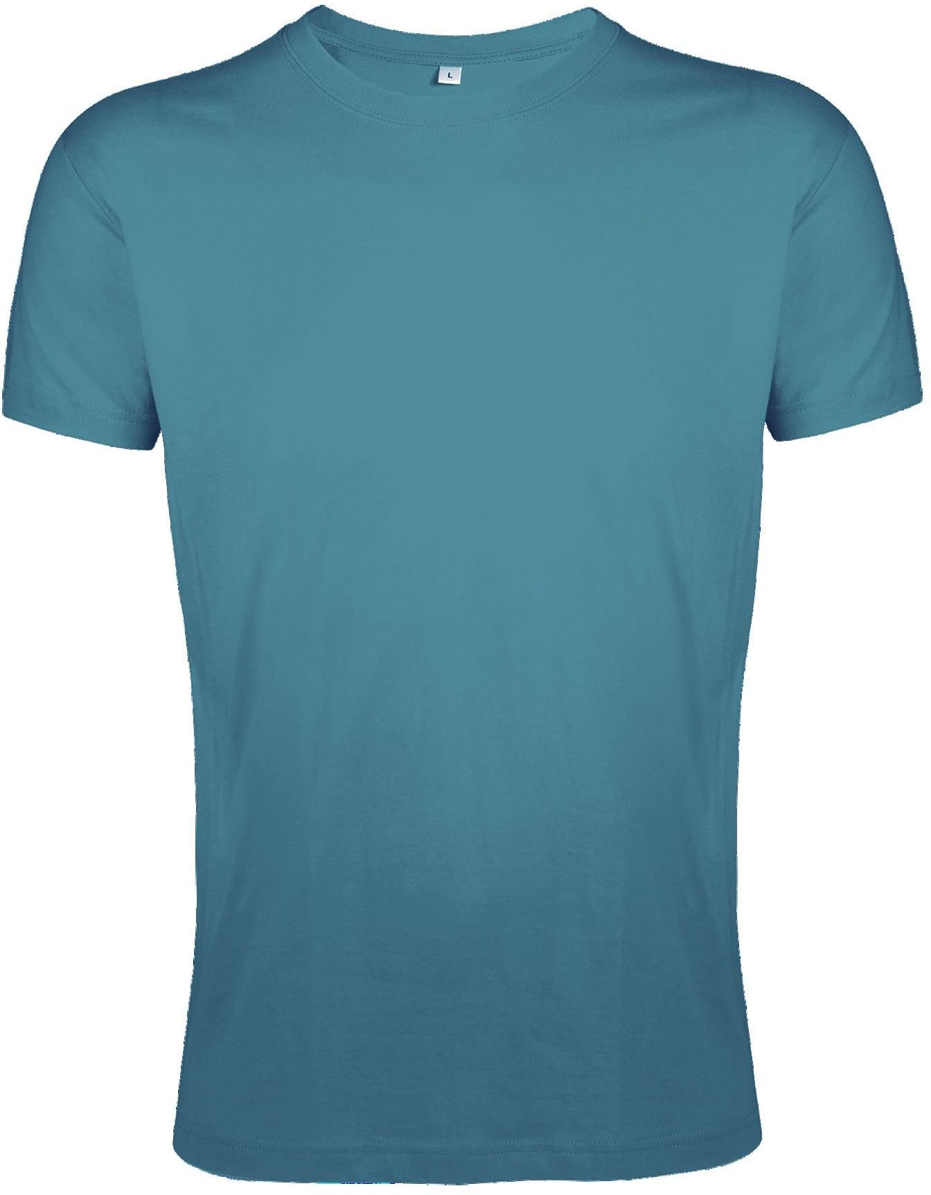 Slim Fit T-Shirt Regent SOLS 00553 Duck Blue