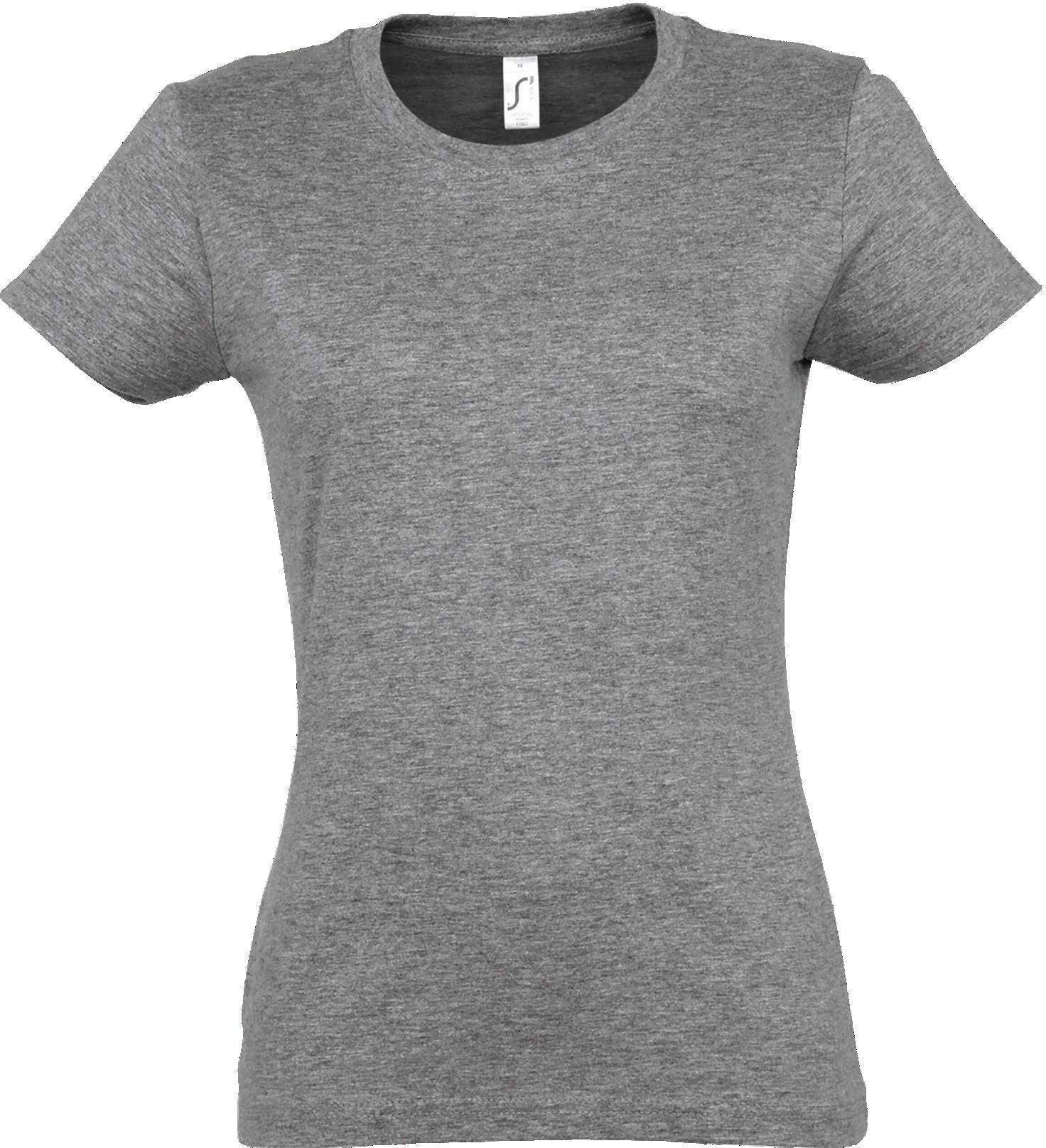 Γυναικείο T-shirt Imperial Women SOLS 11502 Grey Melange