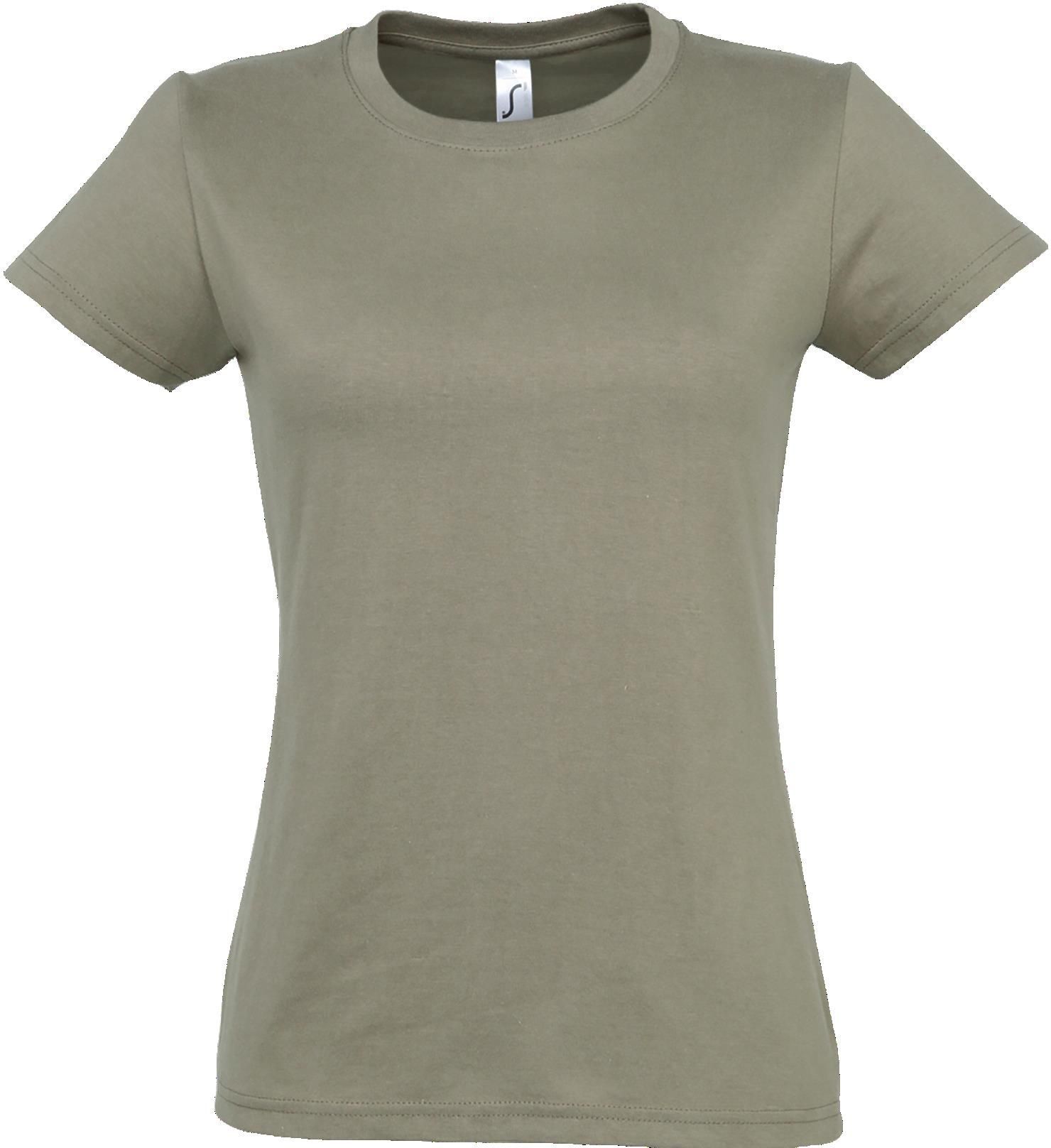 Γυναικείο T-shirt Imperial Women SOLS 11502 Khaki