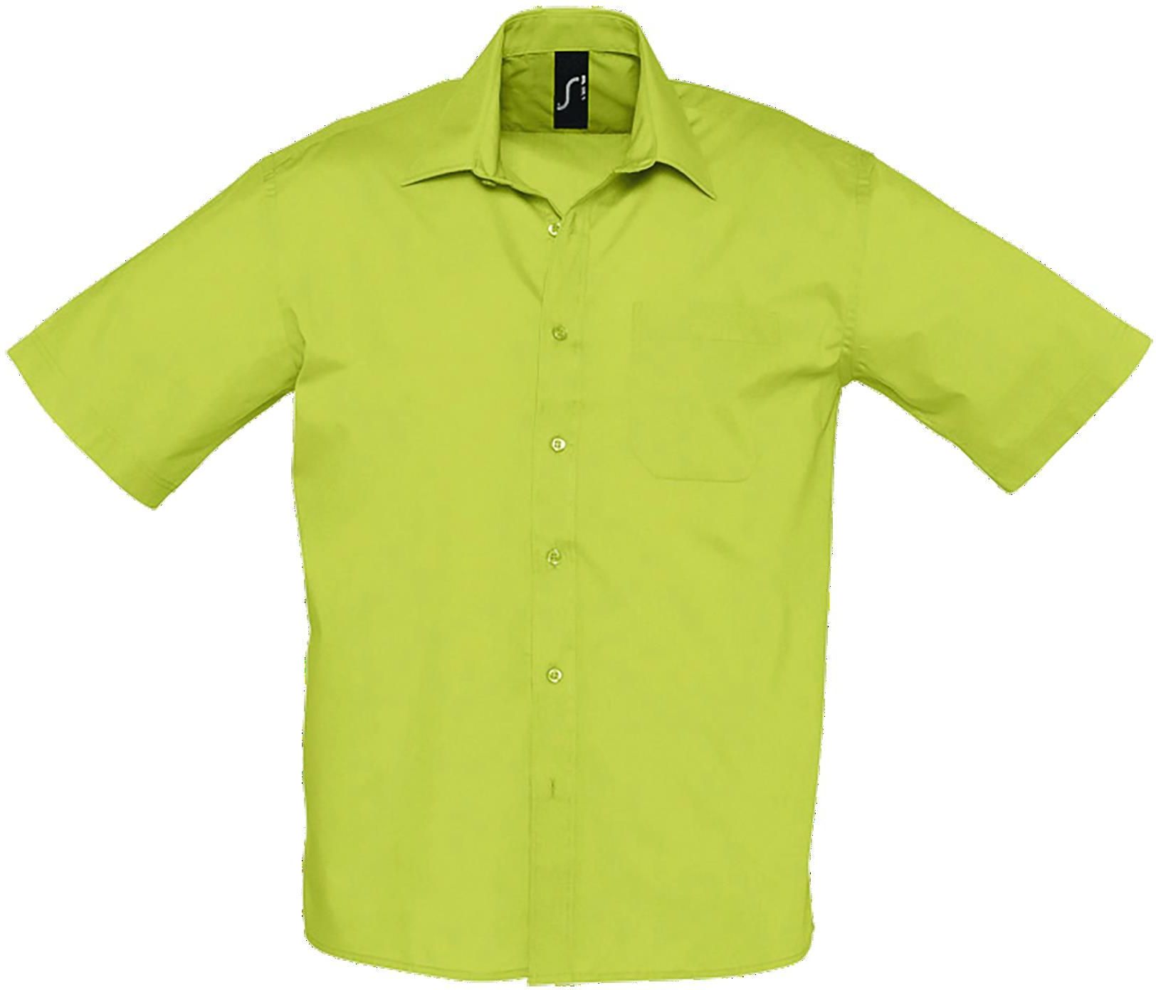 Ανδρικό κοντομάνικο πουκάμισο Bristol SOLS 16050 Apple Green