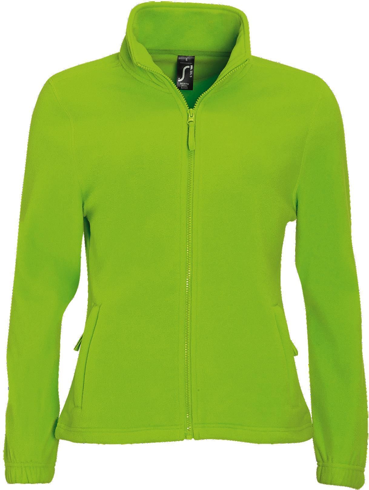 Γυναικεία ζακέτα fleece North Women SOLS 54500 Lime