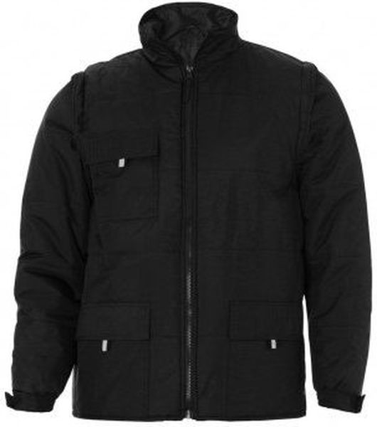 Μπουφάν με αποσπώμενα μανίκια Detach About Basics 00103 Black