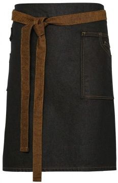 Κερωμένη Ποδιά Μέσης Τζιν Division Premier PR135 Black/