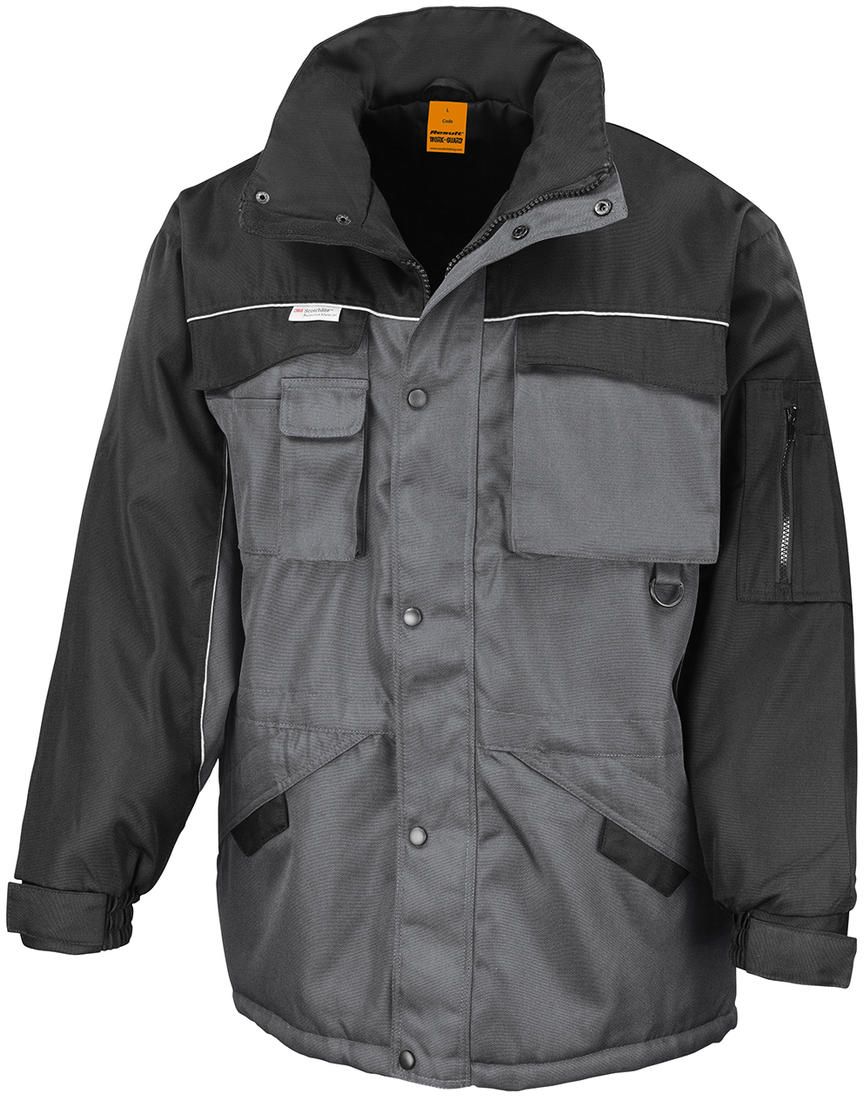 Μπουφάν Ασφαλείας Heavy Duty Combo Result R072X Grey/Bl