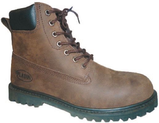 Μποτάκια Ασφαλείας Platon Ergoshoes 7762-930 Καφέ