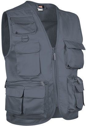 Γιλέκο Εργασίας Valento SAFARI Cement Grey