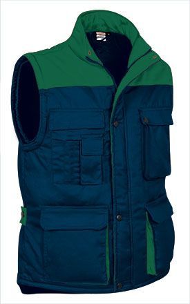 Μπουφάν Αμάνικο Valento THUNDER Orion Navy Blue/Kelly G