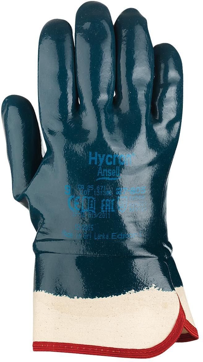 Γάντια Νιτριλίου ActivArmr Hycron 27-805 370019 Ansell Μπλε Ανοιχτό