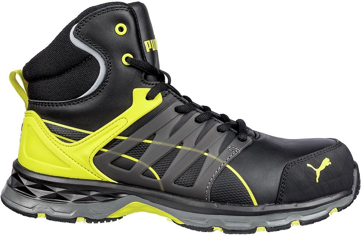 Μποτάκια Ασφαλείας Velocity 2.0 Yellow Mid S3 415154 Puma Μαύρο