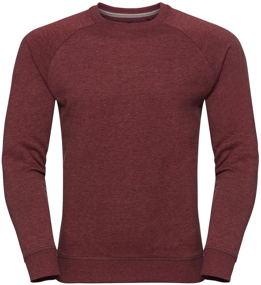 Ανδρικό Φούτερ με μανίκια Raglan Russell R-280M-0 Maroon Marl