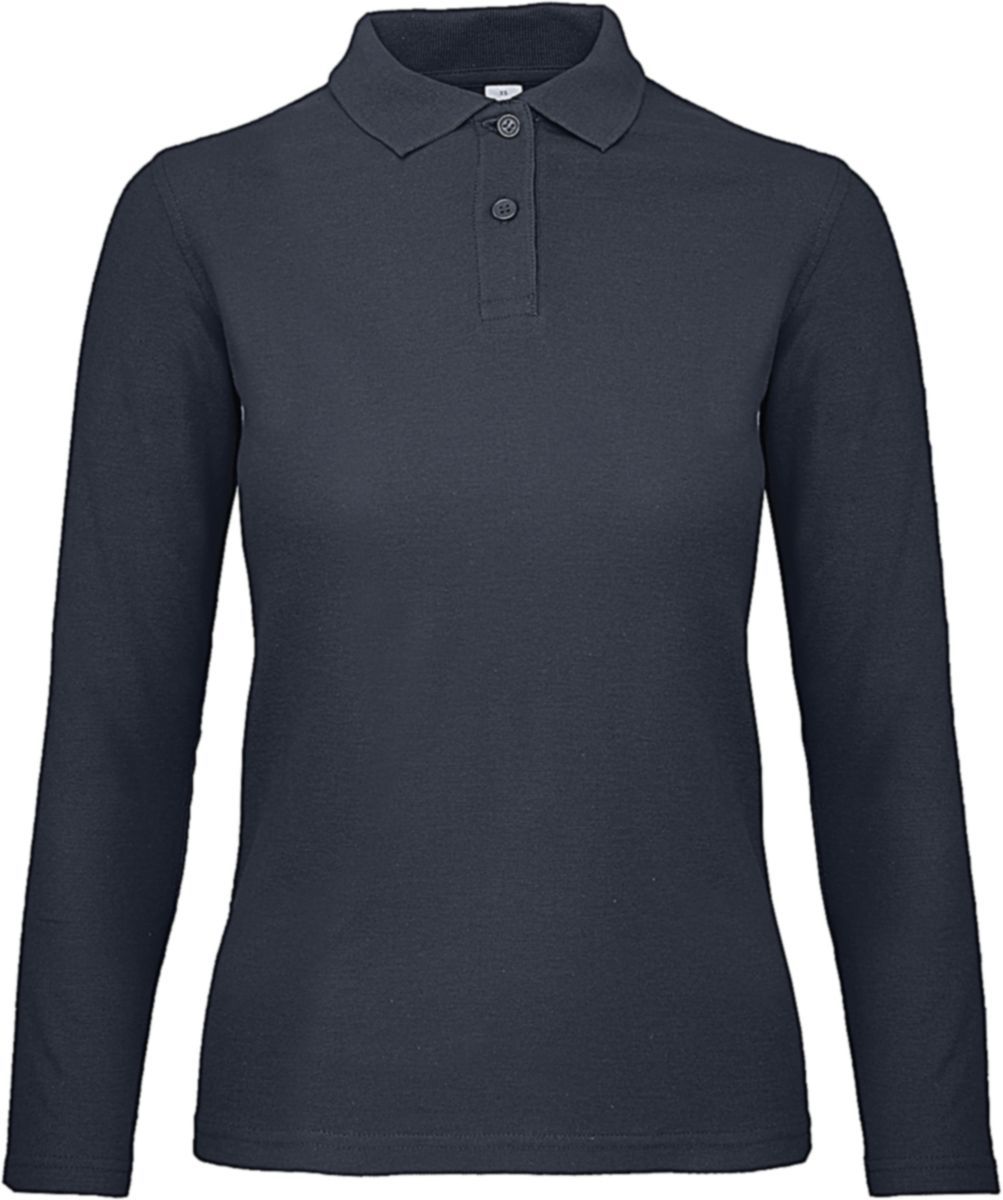 Μακρυμανικο Γυναικειο Polo ID.001 LSL B & C PWI13 Navy