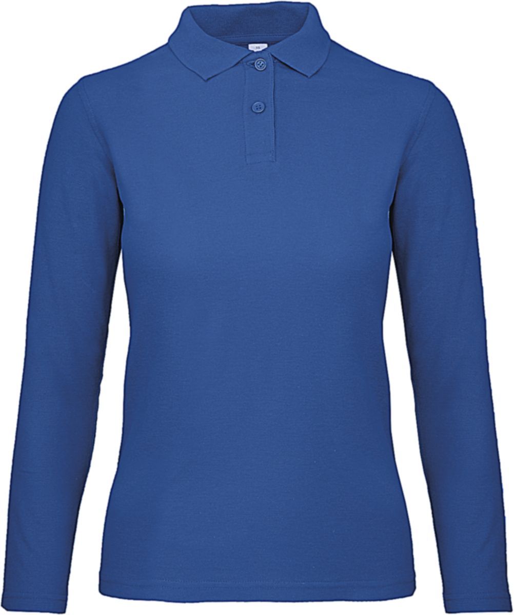 Μακρυμανικο Γυναικειο Polo ID.001 LSL B & C PWI13 Royal