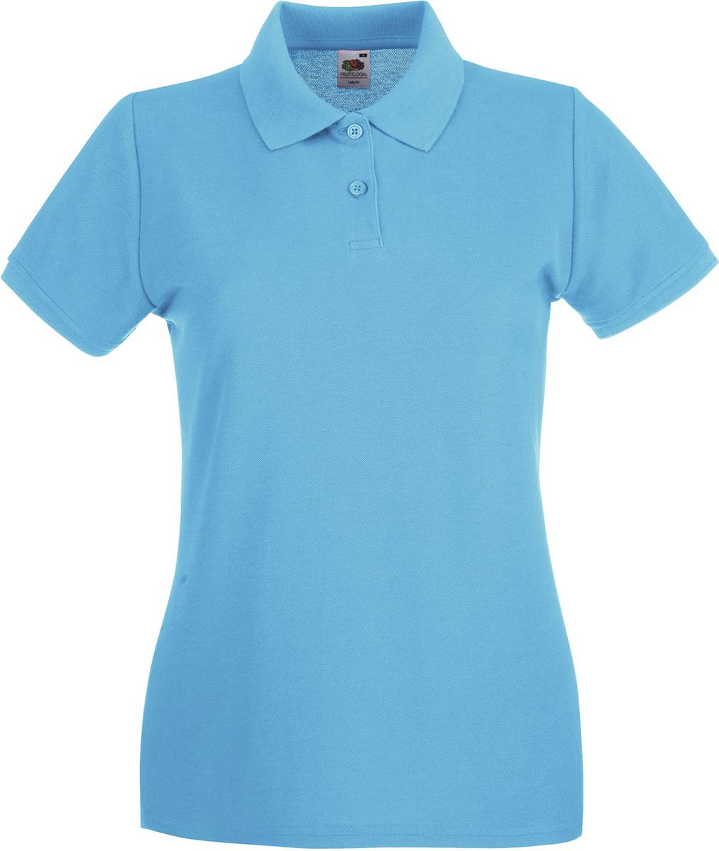 Lady-Fit Premium Polo Fruit of the Loom 63-030-0 Azure 